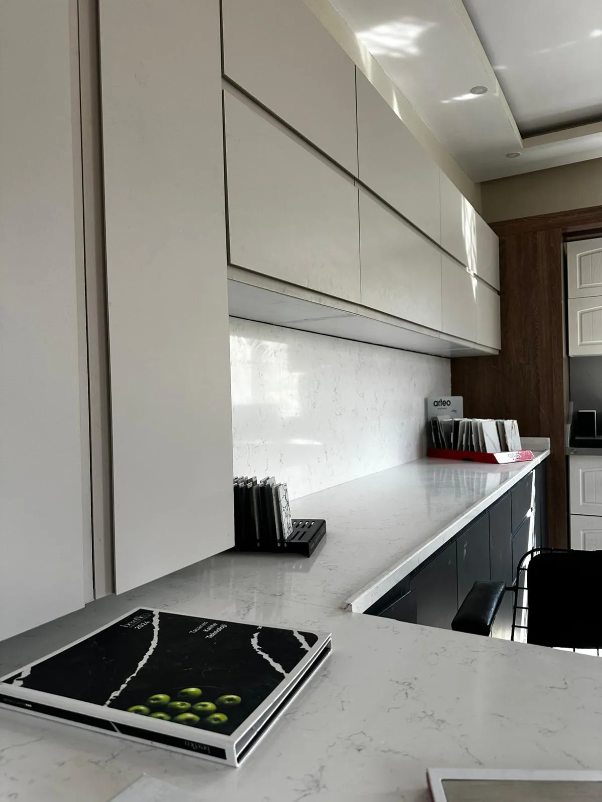 Miltaş Mermercilik showroom doğal taş koleksiyonu Milas